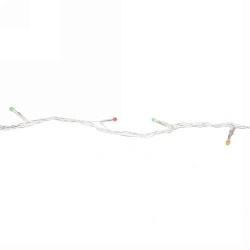 Гирлянда для улицы Bright light 10 м 100 ламп LED прозрачпров,8 реж, IP-54, Мультицвет (возможность соединения)_8