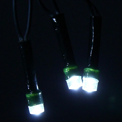 Гирлянда для дома  3,5м 36 ламп LED зелёный пров Белый_10