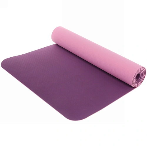 Коврик для йоги 6мм 61183 см Гармония 2х сторонний, розовыйсиреневый_6