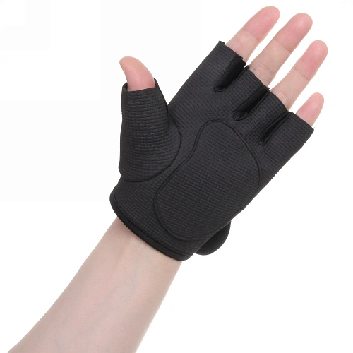 Перчатки для фитнеса, р-р L, черный_4