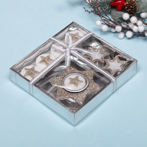 Свечи новогодние Загадай желание! 165x155x3см, шампань_5