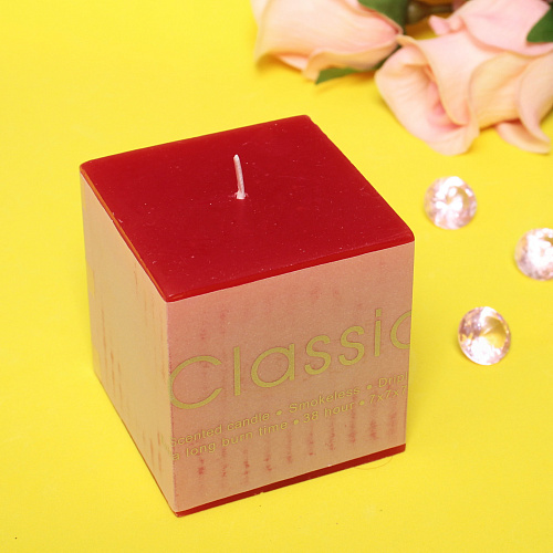 Свеча Classic 777,5см цвет красный ZD-131_4