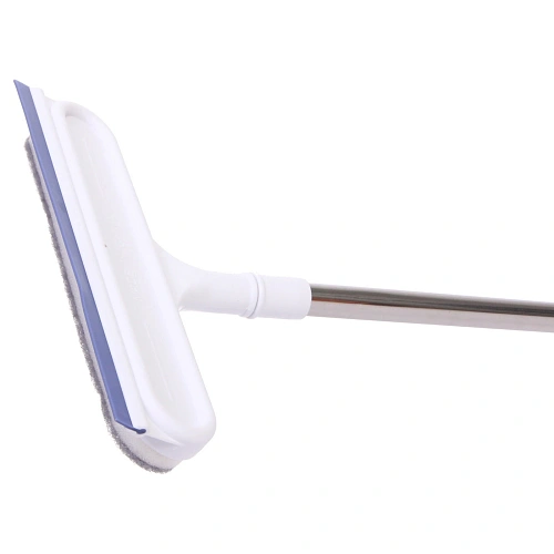 Окномойка для мытья стекол телескопическая ручка 115см абразивная губка 25см_5