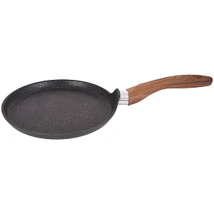 Сковорода блинная 20cм с ручкой "Granit Ultra Induction" (blue) сбгги202а