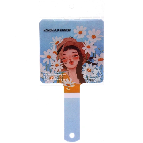 Зеркало косметическое ИМАНИ - ЭЛЛИ, микс 4 дизайна, 23,412см (PVC подвес) _5