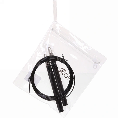 Скакалка Sportage Athlete, 2,7 м, черный_4