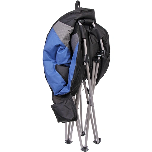 Кресло складное до 120 кг, 989070 см, синий-серый, Турист Мастер_6