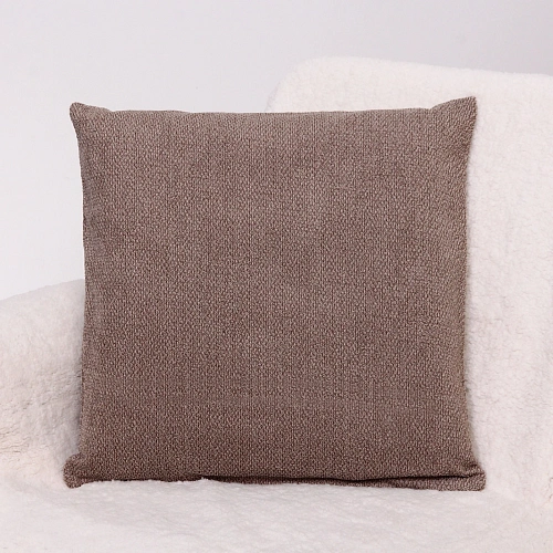 Чехол для декоративной подушки "ALMA", 43*43 см, цвет темный беж