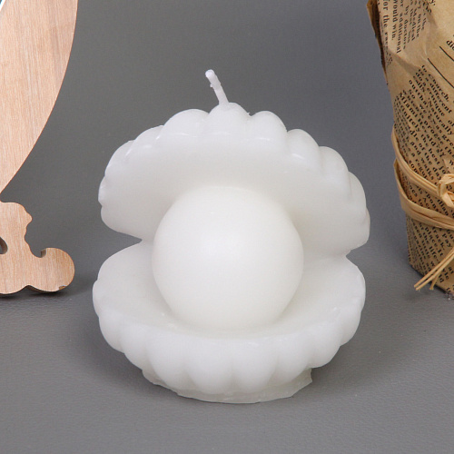 Свеча Жемчуг, Белый_5