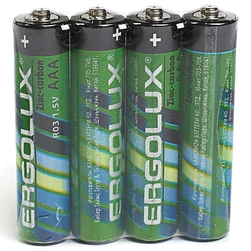Батарейка R 3 Ergolux б/б 4S (60/1200)