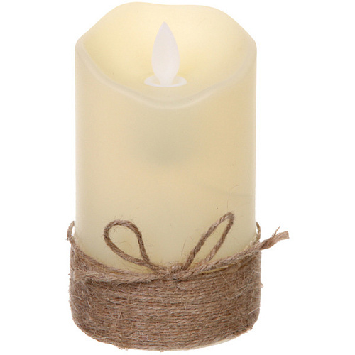 Сувенир с подсветкой Свеча - Пламя 7,512,5 см (работает от батареек 3 ААА)_3