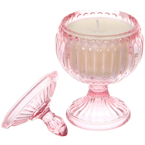 Свеча в стакане Арабская ночь 8,515 см, Розовый_4