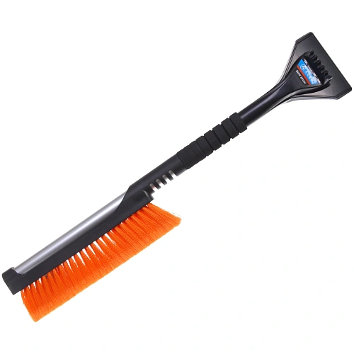 Щетка автомобильная, телескопическая WA-B302, 62-88 см, со скребком 11 см, оранжевый ворс_4