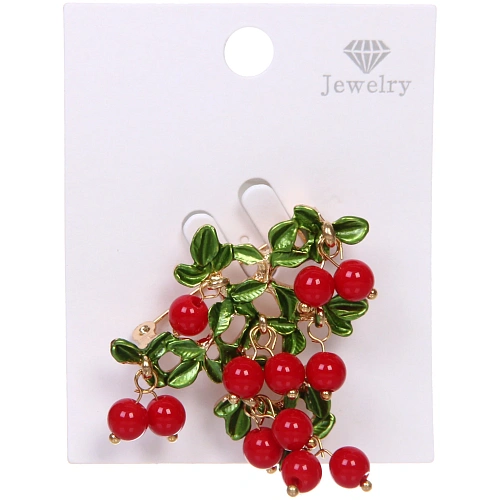 Брошь GOLD Podarok, Гроздь рябины, цвет как на фото, 54см (символ Счастья в семье)_4