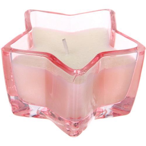 Свеча в стакане Звездная ночь 10,55,5 см, Розовый_3