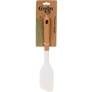 Лопатка кухонная силиконовая со скошенным краем "CooKstyle" 28*5см