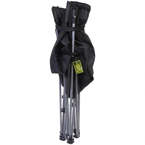 Кресло складное 2 в 1 до 100 кг DC-8077, 835511085 см, цвет чёрный, Турист Мастер_21