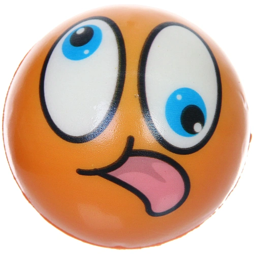 Мяч  6,3 см Веселые мордашки (антистресс), микс СТИКЕР НА ВЛОЖЕНИЕ_4