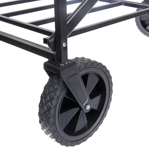 Тележка садовая складная 4 колеса 94535499см бежевая_13