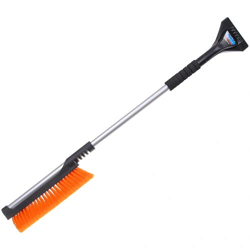 Щетка автомобильная, телескопическая WA-B302, 62-88 см, со скребком 11 см, оранжевый ворс_3