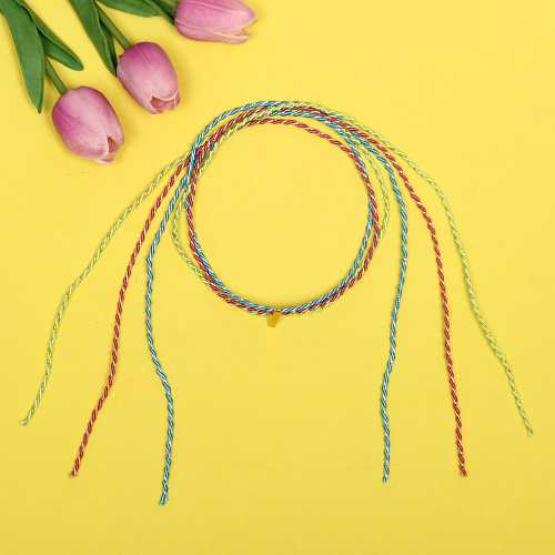 Пряди цветные для вплетения в косы Beauty Day, спирали, 45см_5